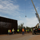 Border wall being constructed in Santa Teresa, New Mexico on August 23, 2019